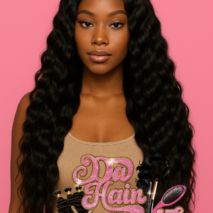 3 Bundle Deal Deep Wave/Curly with Transparent Frontal (Straight)